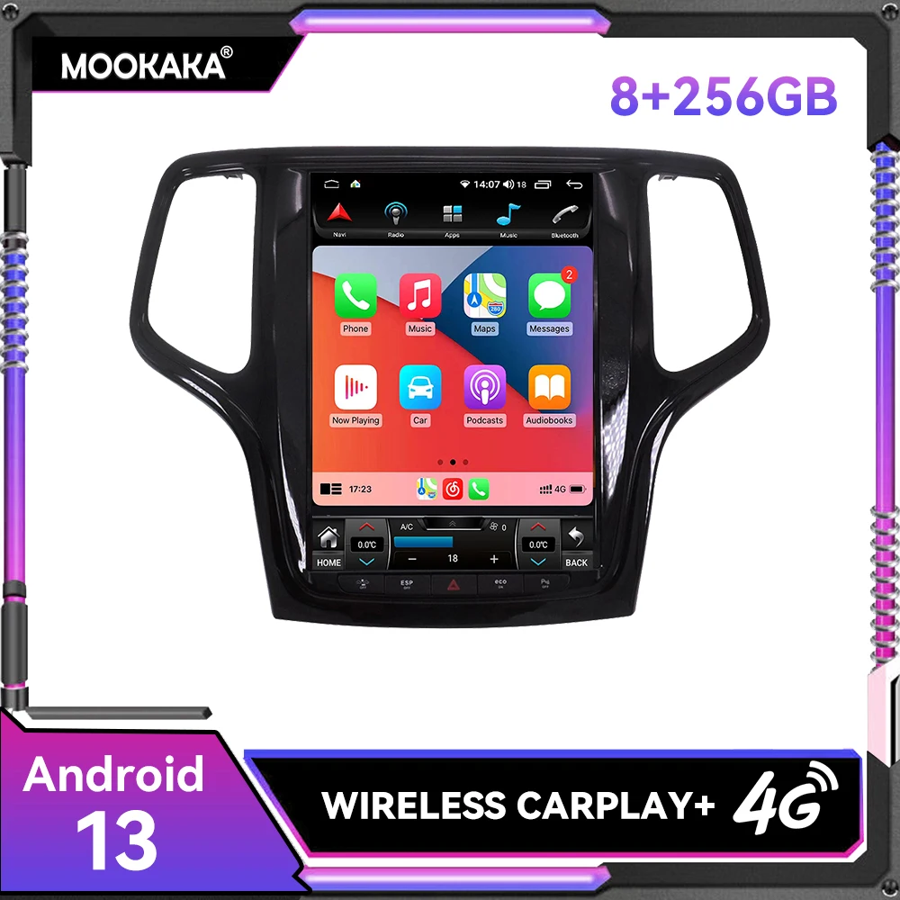 10.4 Inch Android 13.0 T-Style Screen Car Radio For Jeep Grand Cherokee 2014-2018 Instrument GPS Video Multimedia Carplay
10.4 Inch Android 13.0 T-Style Screen Car Radio For Jeep Grand Cherokee 2014-2018 Instrument GPS Video Multimedia Carplay