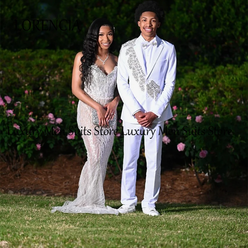 Приталенные мужские костюмы со стразами, комплект из 2 предметов, однобортные свадебные смокинги для жениха, пиджак, брюки по индивидуальному заказу, халат mariage femme
Приталенные мужские костюмы со стразами, комплект из 2 предметов, однобортные свадебные смокинги для жениха, пиджак, брюки по индивидуальному заказу, халат mariage femme