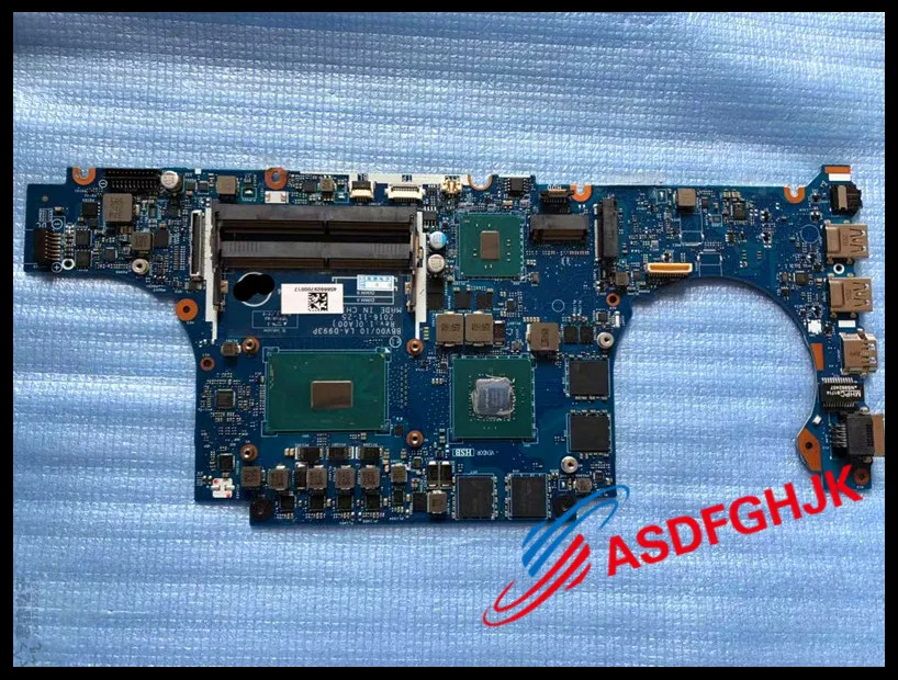 Оригинальная материнская плата LA-D993P для Dell Tour 7567 7566, тест i7-7700HQ и GTX 1050TI, ОК
Оригинальная материнская плата LA-D993P для Dell Tour 7567 7566, тест i7-7700HQ и GTX 1050TI, ОК