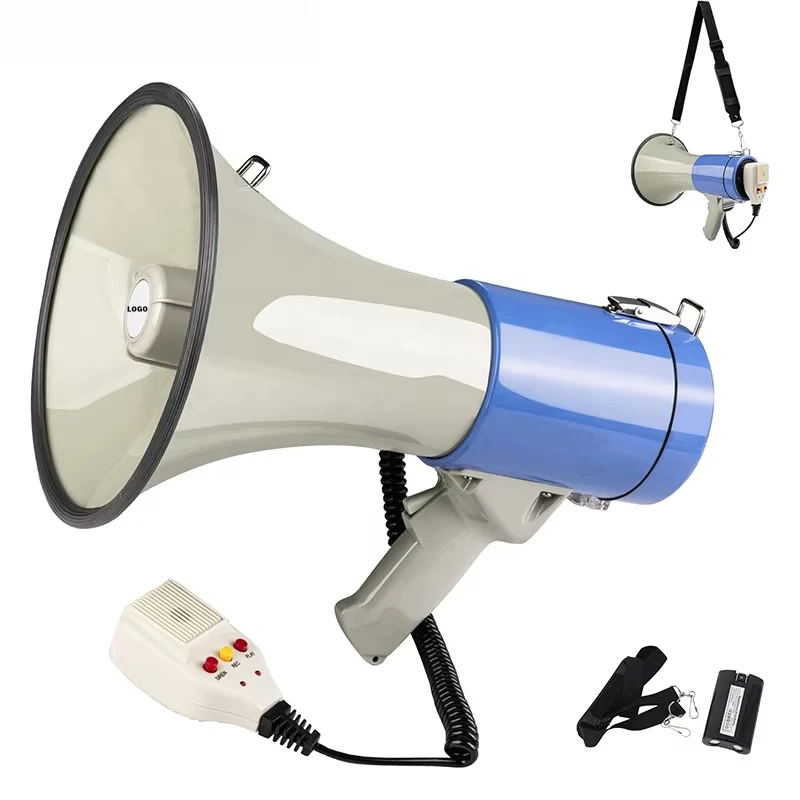 ER-66S Basic 50W Portable High-Power Megaphone Loudspeaker Loudhailer Rechargeable Handheld Megaphone Siren and Recording
ER-66S Basic 50W Portable High-Power Megaphone Loudspeaker Loudhailer Rechargeable Handheld Megaphone Siren and Recording