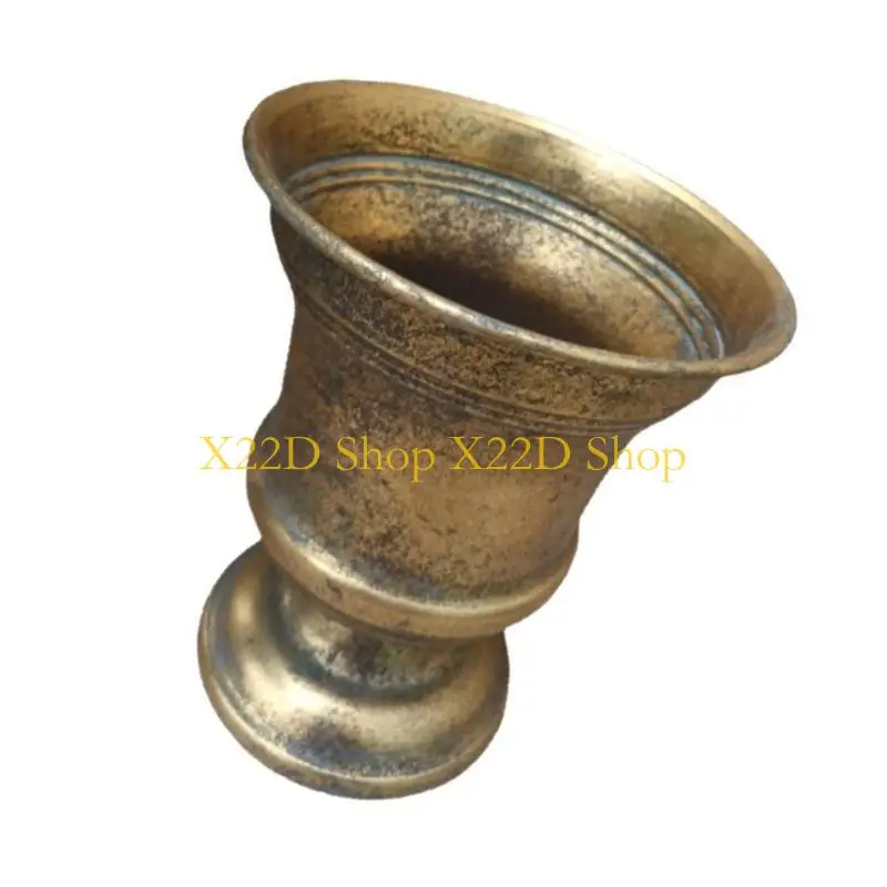 X22D Rural Metal Flower Pot Plant Container Office Decors Housewarming Gift For Dining Table Bookshelf and Mantel Display
X22D Rural Metal Flower Pot Plant Container Office Decors Housewarming Gift For Dining Table Bookshelf and Mantel Display