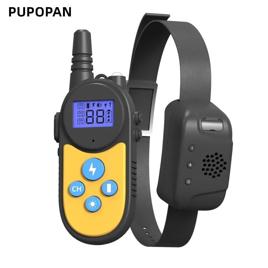 Dog Training Collar Dog Trainer Barking Stop Electric Shock Collar Pet Supplies Intercom Trainer
Dog Training Collar Dog Trainer Barking Stop Electric Shock Collar Pet Supplies Intercom Trainer