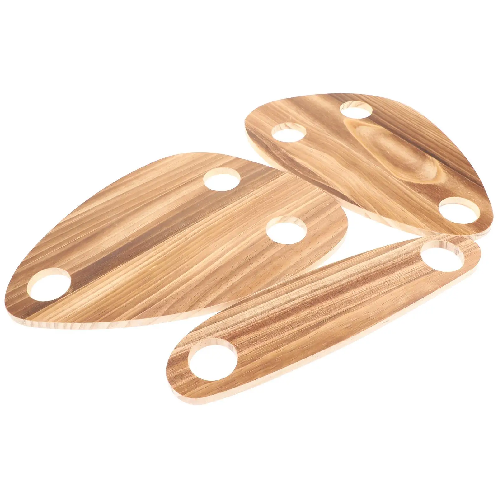 3 Pcs Wooden Serving Boards Bottle Topper Tray for Picnic Lightweight Floating Cheese Trays Bottle Neck Holes Kitchen Bar
3 Pcs Wooden Serving Boards Bottle Topper Tray for Picnic Lightweight Floating Cheese Trays Bottle Neck Holes Kitchen Bar