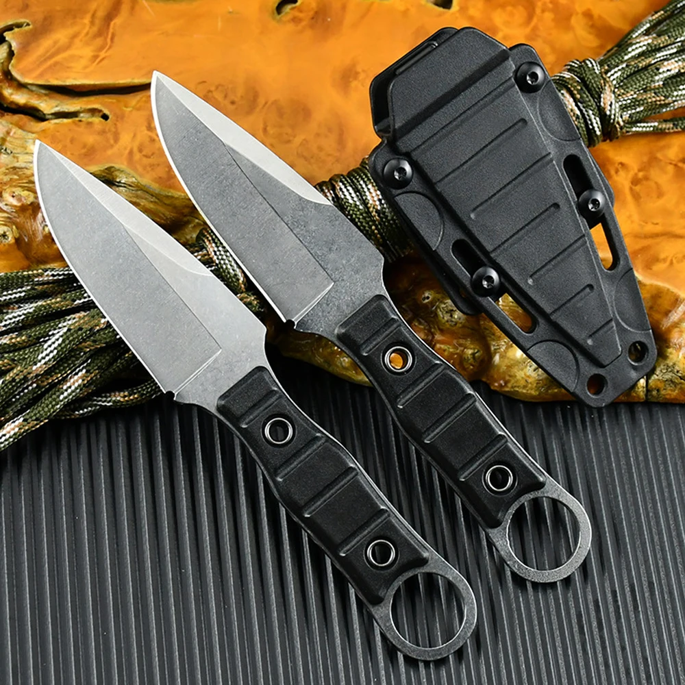 EDC Small Tactical Fixed Blade Hunting Knife With Kydex Sheath Mini Survival Pocket Knife Outdoor Camping Self Defense Knives 
EDC Small Tactical Fixed Blade Hunting Knife With Kydex Sheath Mini Survival Pocket Knife Outdoor Camping Self Defense Knives