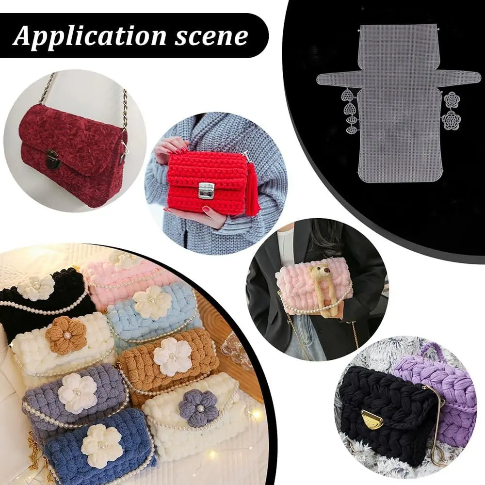 Purse Making Supplies Plastic Bag Mesh Grid White Blank Bag Sheets Bag Rug Acrylic Yarn Crafting Knit 
Purse Making Supplies Plastic Bag Mesh Grid White Blank Bag Sheets Bag Rug Acrylic Yarn Crafting Knit
