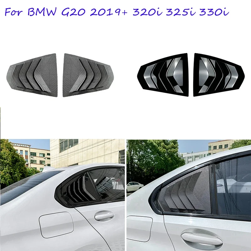 Car Styling Rear Window Triangle Shutters Louver Trim Cover For BMW 3 Series G20 G28 318i 320i 325i 330i 2019 2020 2021 2022+
Car Styling Rear Window Triangle Shutters Louver Trim Cover For BMW 3 Series G20 G28 318i 320i 325i 330i 2019 2020 2021 2022+