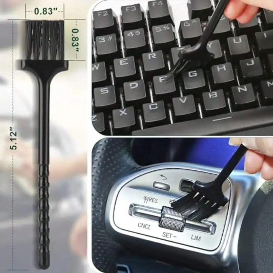 Car Interior Detailing Brush Soft Bristles For Dashboard Air Vent Crevice Cleaning Tool
Car Interior Detailing Brush Soft Bristles For Dashboard Air Vent Crevice Cleaning Tool