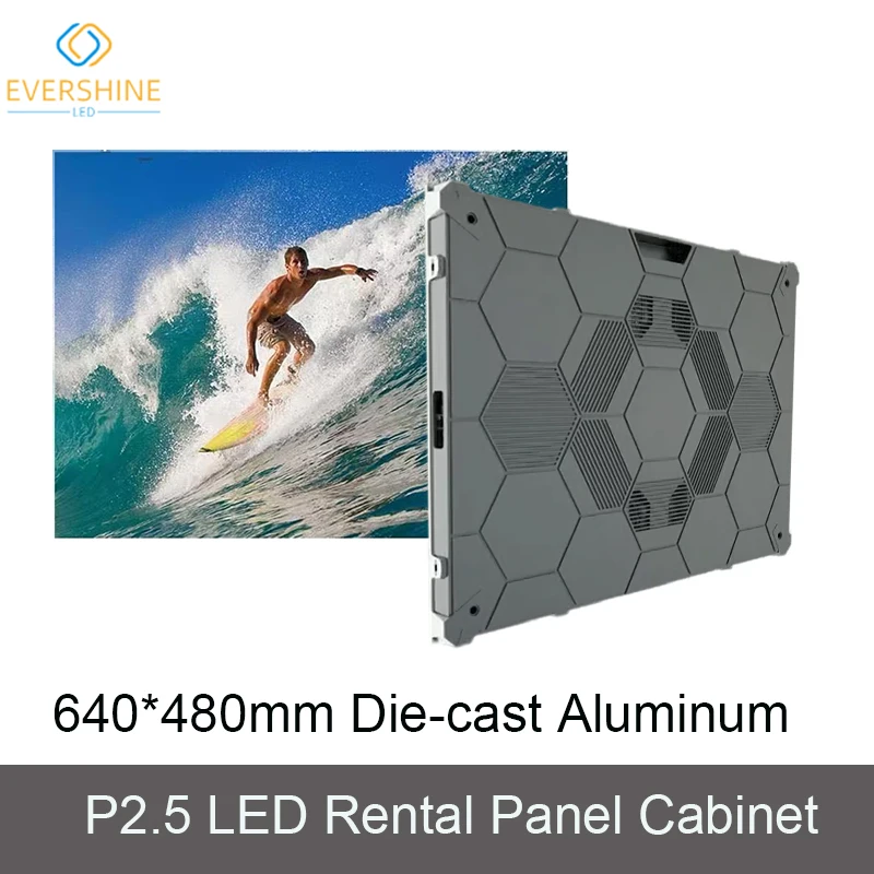 P2.5 LED Rental Display Screen Die-casting Aluminum 640*480mm Screen Indoor Pre Installation Matrix Module Video Wall Panel
P2.5 LED Rental Display Screen Die-casting Aluminum 640*480mm Screen Indoor Pre Installation Matrix Module Video Wall Panel