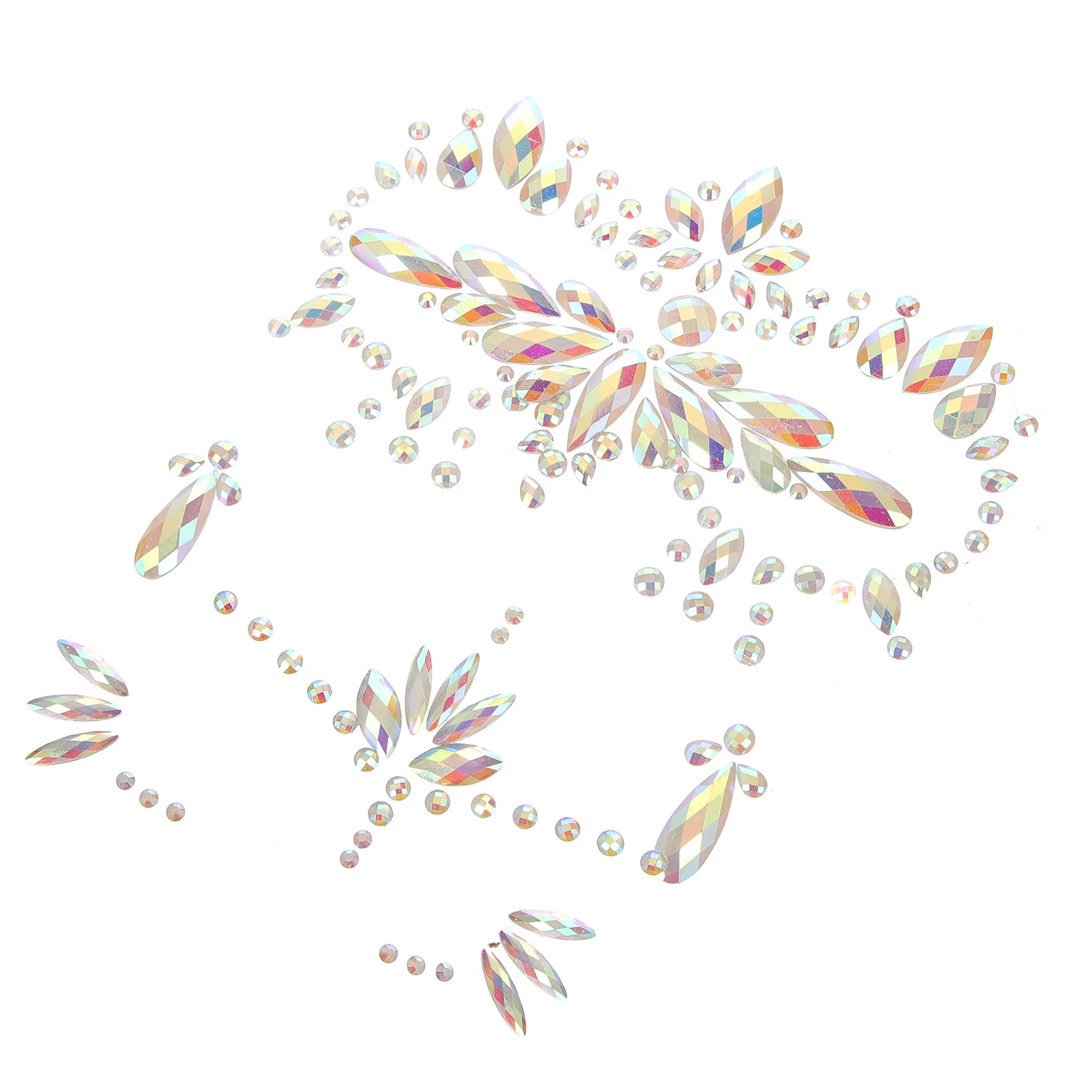 3 Sheets Night Gems Stickers Glow in Dark Tattoos Rhinestone Face Stickers for Halloween Party Carnival
3 Sheets Night Gems Stickers Glow in Dark Tattoos Rhinestone Face Stickers for Halloween Party Carnival