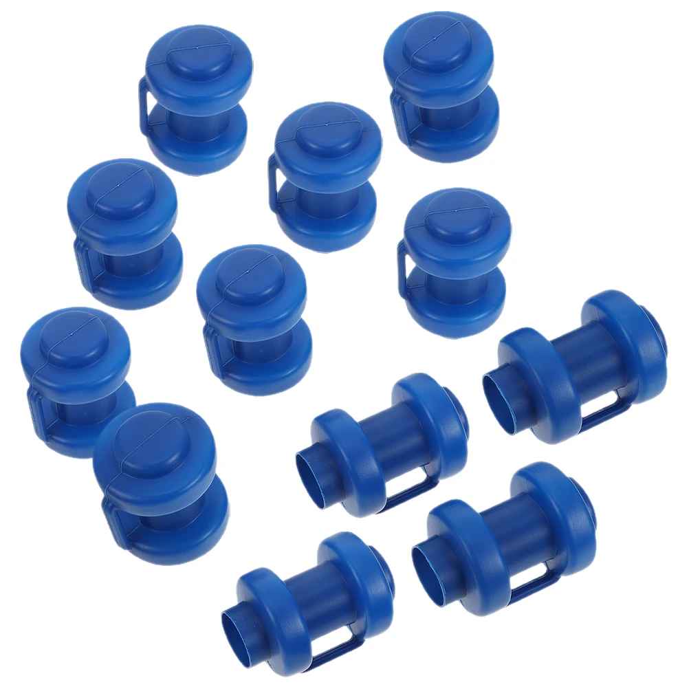 12 Pcs Trampoline Tube Cap Net Connection Enclosure Pole Caps Replacement Parts Protector Plastic
12 Pcs Trampoline Tube Cap Net Connection Enclosure Pole Caps Replacement Parts Protector Plastic