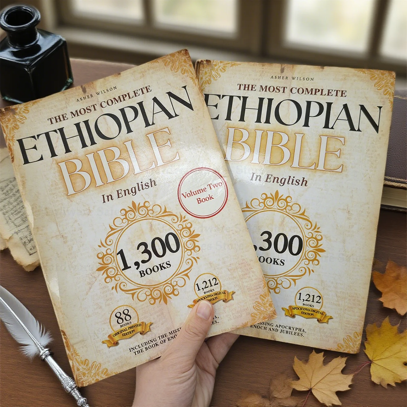THE COMPLETE ETHIOPIAN BIBLE in English 88 Scriptures: including Missing Apocrypha of Enoch Jubilees(Divided into two volumes)
THE COMPLETE ETHIOPIAN BIBLE in English 88 Scriptures: including Missing Apocrypha of Enoch Jubilees(Divided into two volumes)