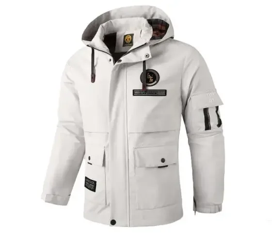 Men's Casual Windbreaker Hooded Jackets Man Waterproof Outdoor Soft Shell Winter Coat Clothing Warm Hiking Jacket
Men's Casual Windbreaker Hooded Jackets Man Waterproof Outdoor Soft Shell Winter Coat Clothing Warm Hiking Jacket