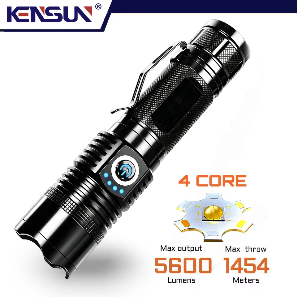 XHP90 Rechargeable led Flashlight Super Bright Ultra Powerful Searchlight Flash Light Power Bank Built-in battery lamp 2026
XHP90 Rechargeable led Flashlight Super Bright Ultra Powerful Searchlight Flash Light Power Bank Built-in battery lamp 2026