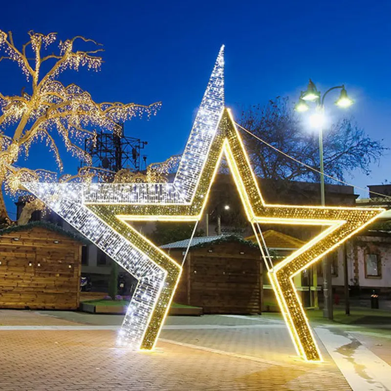 Custom.2024 outdoor holiday decoration multicolor 3D Star led motif light
Custom.2024 outdoor holiday decoration multicolor 3D Star led motif light