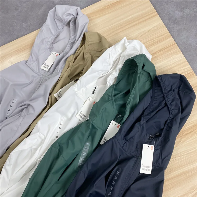 Men's Lightweight Breathable UV Protection Outdoor Hooded Jaet Outerwear Faion Urban Sle Spring Season Long Sve
Men's Lightweight Breathable UV Protection Outdoor Hooded Jaet Outerwear Faion Urban Sle Spring Season Long Sve