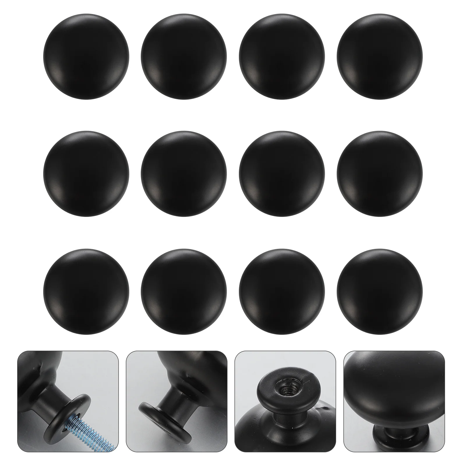 12 Pcs Handle Cabinet Aluminum Knobs Round Drawer Handles European Style Pull Dresser Door Pulls
12 Pcs Handle Cabinet Aluminum Knobs Round Drawer Handles European Style Pull Dresser Door Pulls