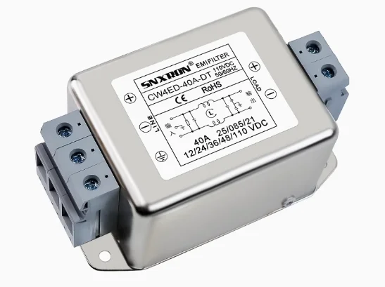 CW4ED-40A-DT Фильтр электромагнитных помех DC DC12V24V48100V30A40A50A одно- и двухсекционный источник питания, клеммная карта для очистки, тип рейки
CW4ED-40A-DT Фильтр электромагнитных помех DC DC12V24V48100V30A40A50A одно- и двухсекционный источник питания, клеммная карта для очистки, тип рейки