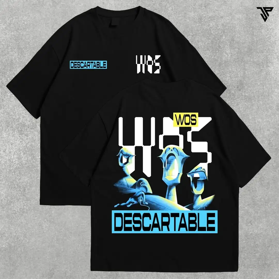 Wos.ds3 Summer T-Shirt Men's Short Sleeves Wos DESCARTABLE Hip Hop Casual Cotton Loose Man Women Unisex Oversized Tops Tees
Wos.ds3 Summer T-Shirt Men's Short Sleeves Wos DESCARTABLE Hip Hop Casual Cotton Loose Man Women Unisex Oversized Tops Tees
