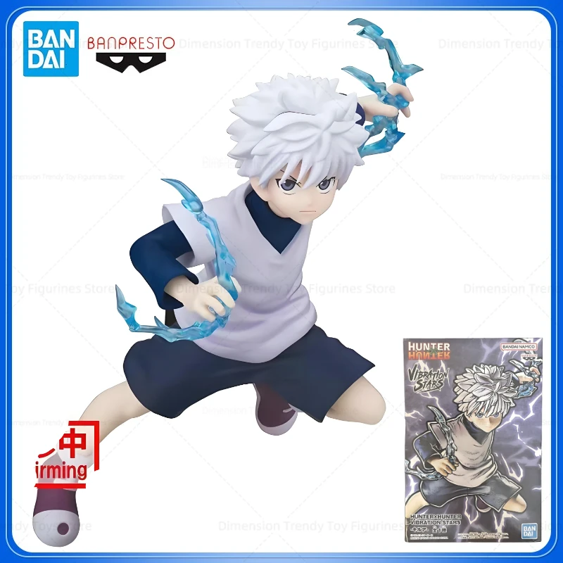 Bandai In Stock Original Banprest VIBRATION STARS Anime HUNTER×HUNTER Killua Zoldyck PVC Action Fiugres Model Toy Gift DT 
Bandai In Stock Original Banprest VIBRATION STARS Anime HUNTER×HUNTER Killua Zoldyck PVC Action Fiugres Model Toy Gift DT