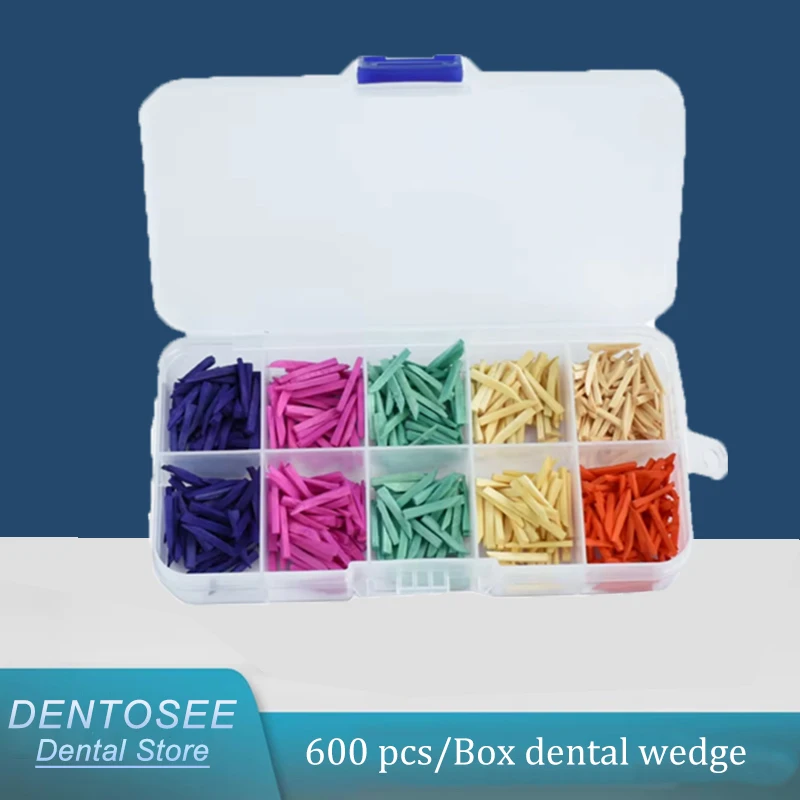 600Pcs/Box Dental Diamond Wedges Autoclave Disposable Tooth Gap Wedges for Composite Restoration Dentistry Materials
600Pcs/Box Dental Diamond Wedges Autoclave Disposable Tooth Gap Wedges for Composite Restoration Dentistry Materials
