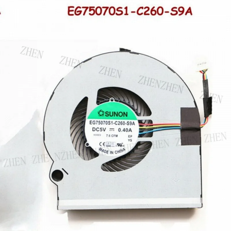 Y для охлаждающего вентилятора графического процессора SUNON EG75070S1-C260-S9A
Y для охлаждающего вентилятора графического процессора SUNON EG75070S1-C260-S9A