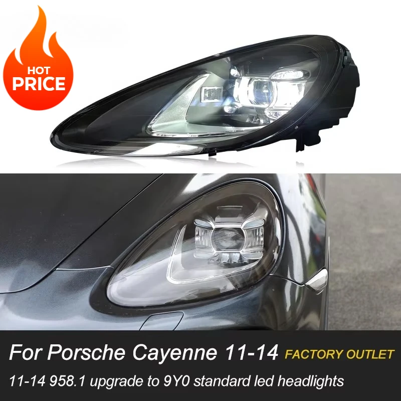 Hot sale! Car lamp 2014 2013 2011 958.1 lights upgrade to 2020 standard led headlights for Porsche Cayenne 958 92A
Hot sale! Car lamp 2014 2013 2011 958.1 lights upgrade to 2020 standard led headlights for Porsche Cayenne 958 92A