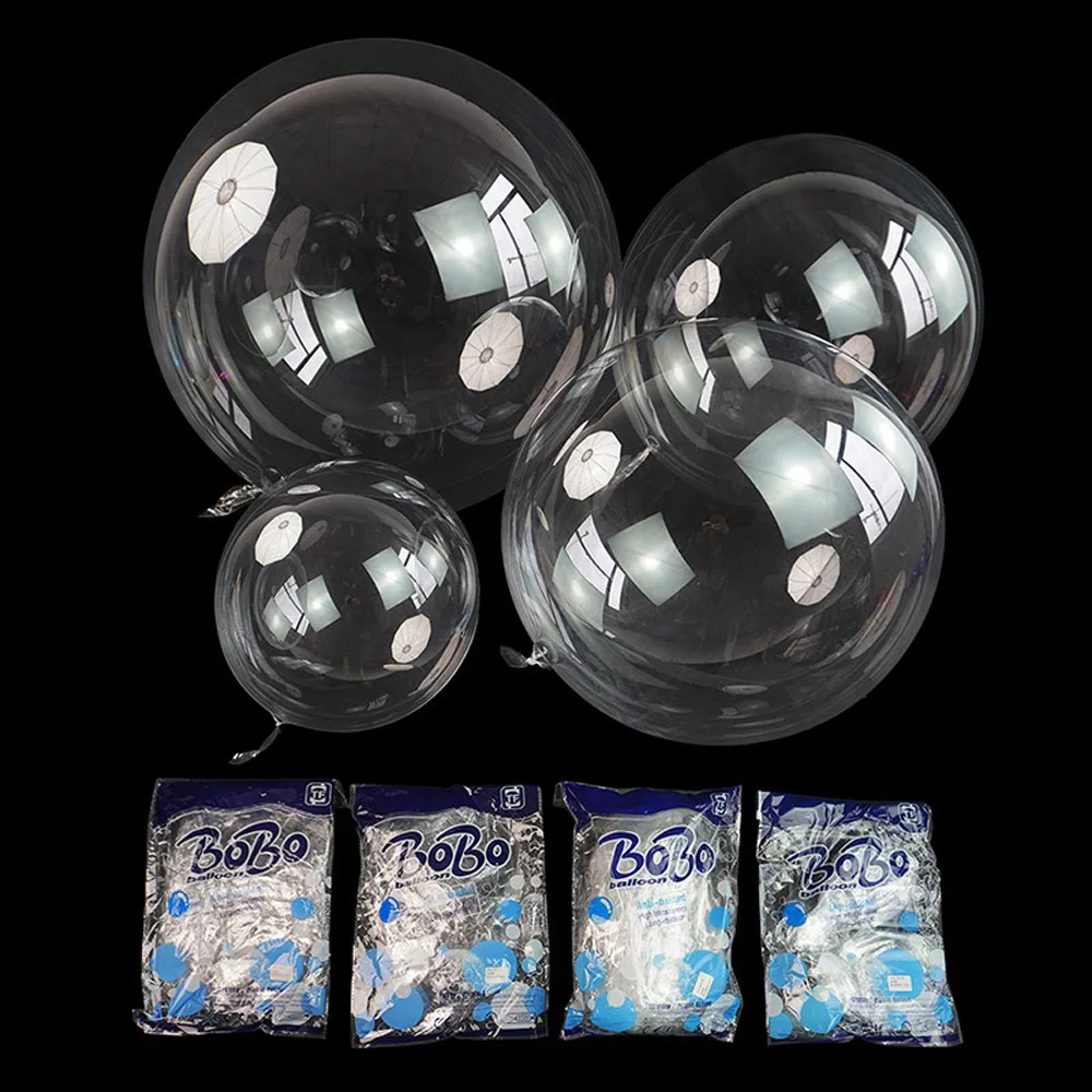 13/18/20/24/36Inch Transparent Bobo Balloons Fillable Clear Bubble Balloon for Wedding Birthday Party Decor Air Helium Ballon
13/18/20/24/36Inch Transparent Bobo Balloons Fillable Clear Bubble Balloon for Wedding Birthday Party Decor Air Helium Ballon