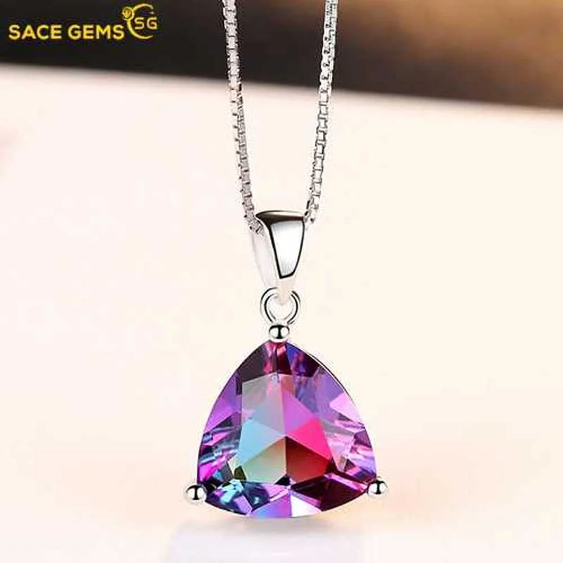 SACE GEMS Red Tourmaline Pendant 100% S925 Sterling Silver Necklace Simple Fashion Jewelry for Women Wedding Party Wholesale
SACE GEMS Red Tourmaline Pendant 100% S925 Sterling Silver Necklace Simple Fashion Jewelry for Women Wedding Party Wholesale