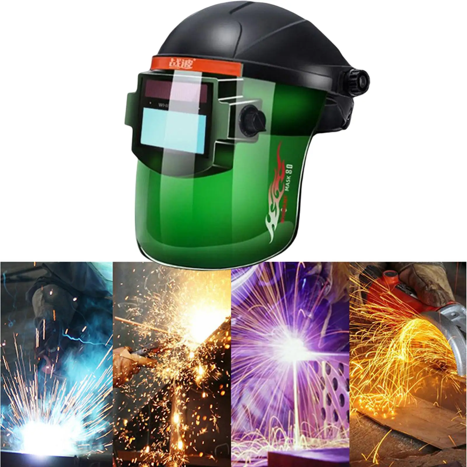 Auto Dimming Welding Mask Weld Hood Helmet Protective Welder Face Mask Welding Shield Welding Helmet for ARC Mig TIG Welding
Auto Dimming Welding Mask Weld Hood Helmet Protective Welder Face Mask Welding Shield Welding Helmet for ARC Mig TIG Welding