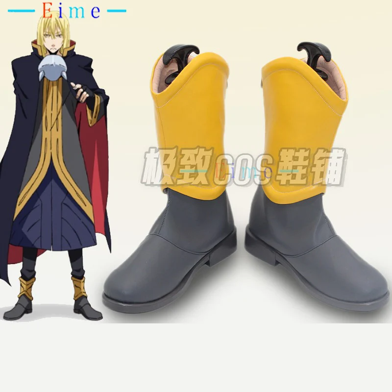 Leon Cromwell Cosplay Shoes Anime Slime Platinum Saber Cosplay Props Halloween Carnival Boots Custom Made big size
Leon Cromwell Cosplay Shoes Anime Slime Platinum Saber Cosplay Props Halloween Carnival Boots Custom Made big size