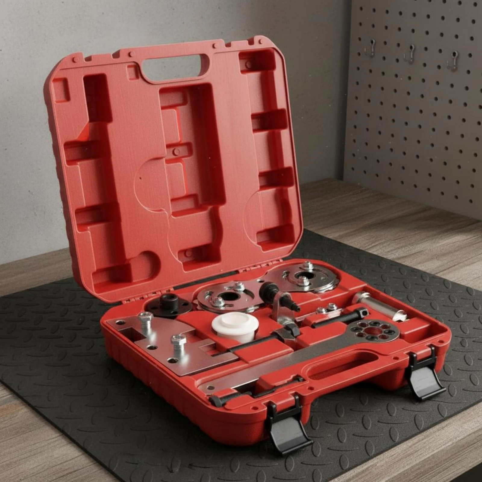 Swedish Automotive Brand Timing Tool Set Carbon Steel Link Timing Repair Kit Engine Camshaft Tool Kit Easy to Use
Swedish Automotive Brand Timing Tool Set Carbon Steel Link Timing Repair Kit Engine Camshaft Tool Kit Easy to Use