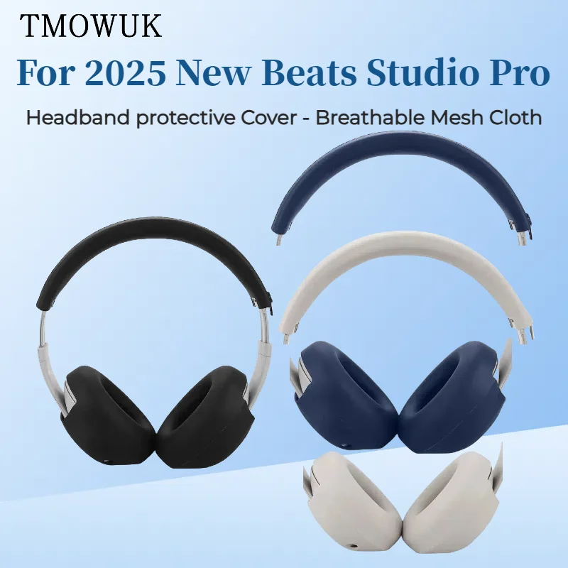 For Beats Studio Pro 2025 New Headphone Zipper headbeam silicone protective cover / ear shell silicone protective cover TOMWUK
For Beats Studio Pro 2025 New Headphone Zipper headbeam silicone protective cover / ear shell silicone protective cover TOMWUK