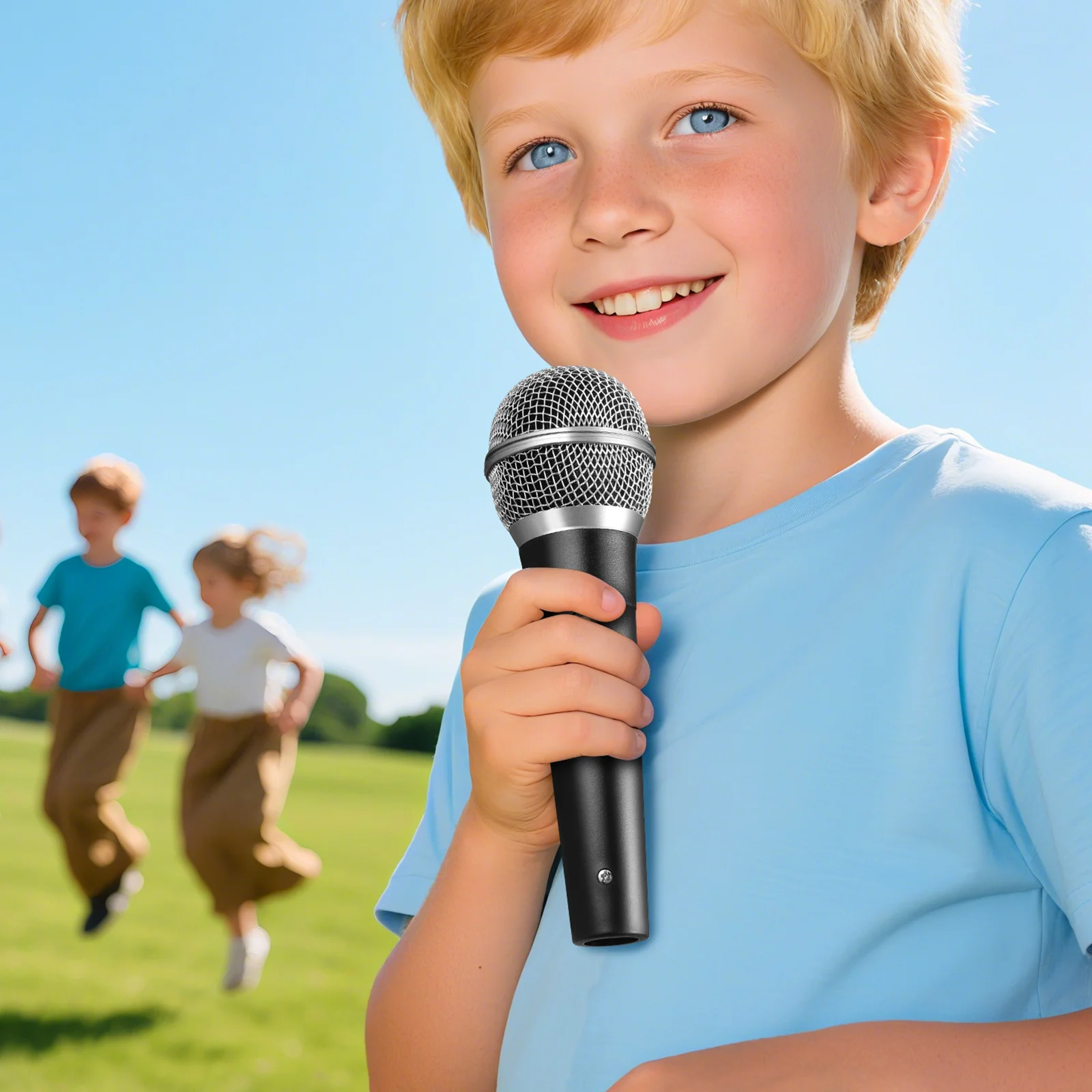 Realistic Interview Microphone For Kids: Lightweight Plastic Pretend Play For Stage Performance Party Birthday Halloween Cosplay
Realistic Interview Microphone For Kids: Lightweight Plastic Pretend Play For Stage Performance Party Birthday Halloween Cosplay