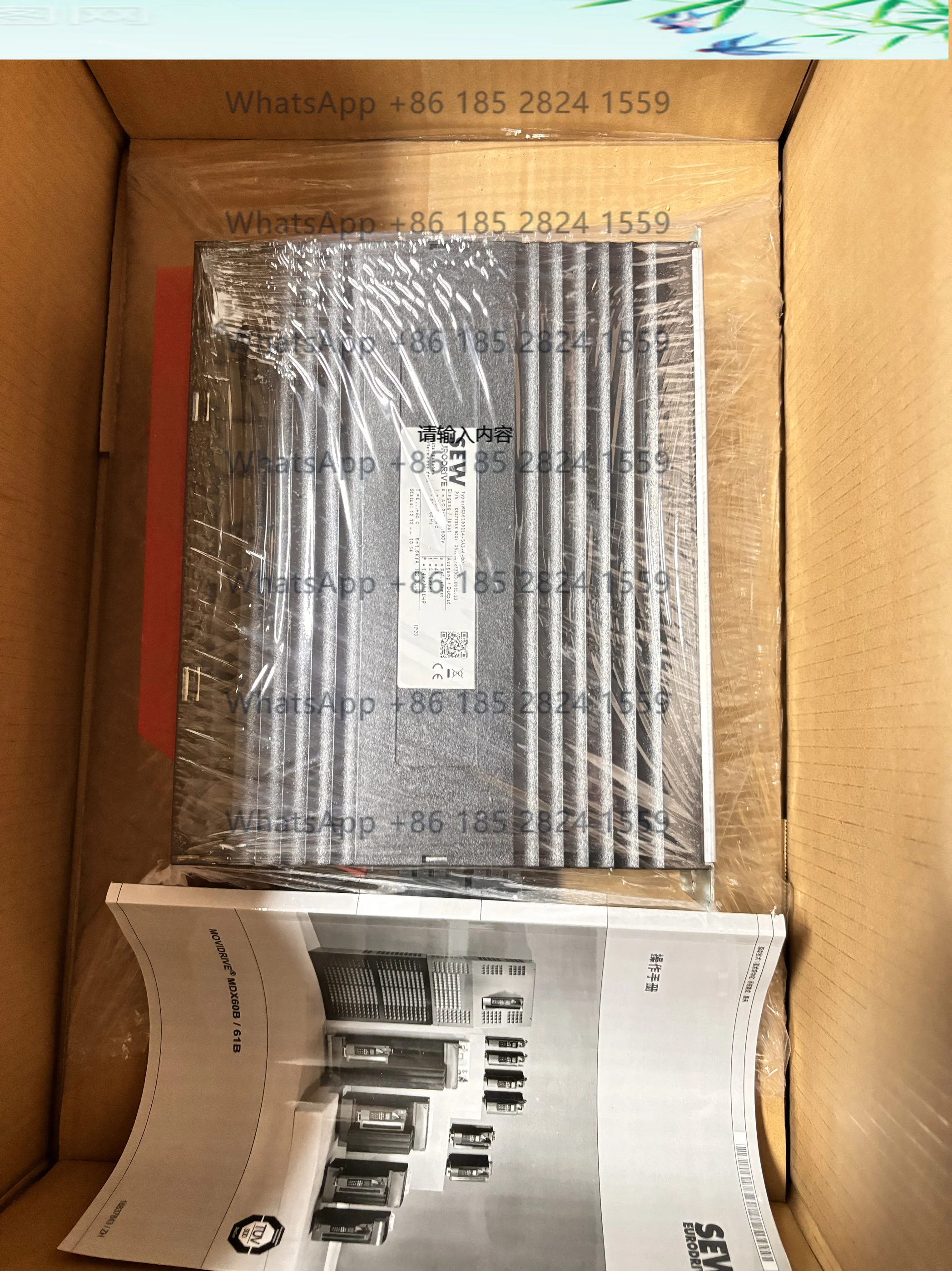 SEW Inverter MDX61B-0014-5A3-4-00/0T Genuine Brand New Driver
SEW Inverter MDX61B-0014-5A3-4-00/0T Genuine Brand New Driver