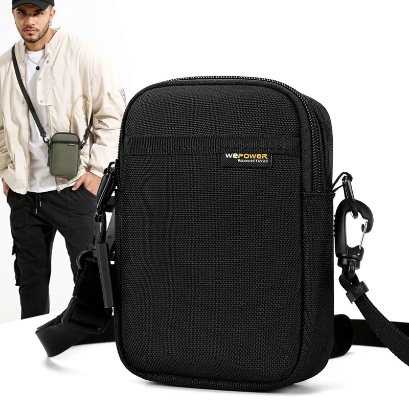 New style casual crossbody bag, outdoor wearable waist bag, multi-functional lightweight mobile phone bag
New style casual crossbody bag, outdoor wearable waist bag, multi-functional lightweight mobile phone bag