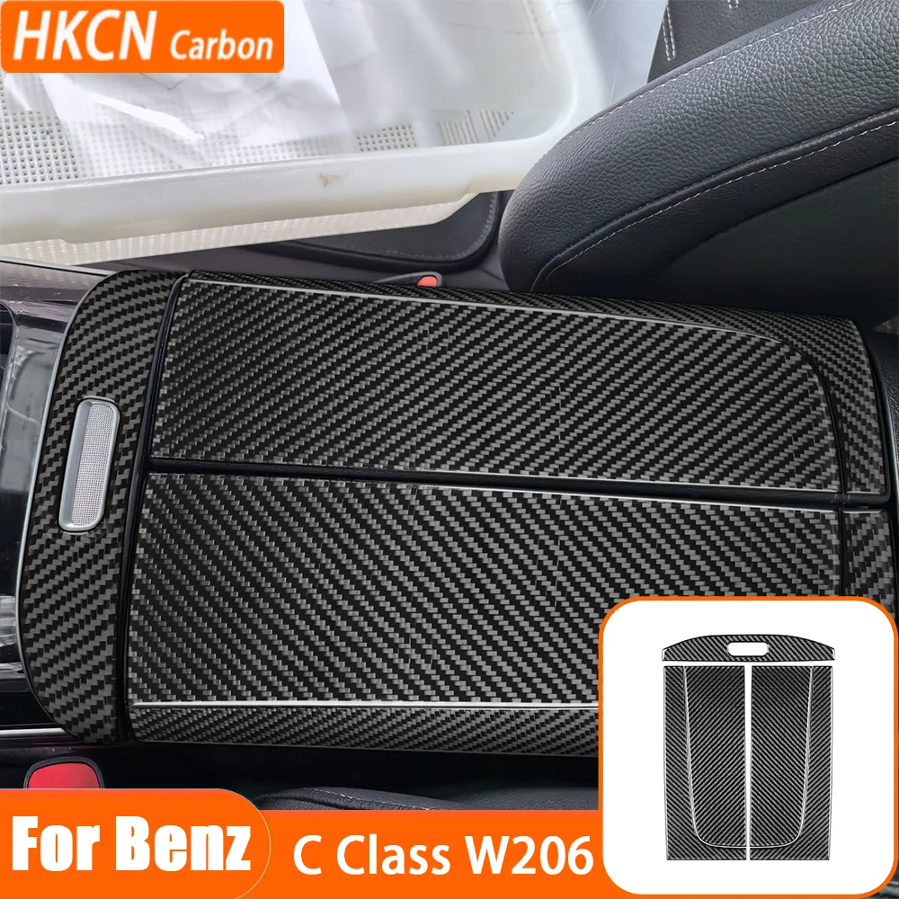 For Benz C-Class W206 2022+ Car Accessories Center Console Armrest Box Panel Set Carbon Fiber Interior Sticker Modification
For Benz C-Class W206 2022+ Car Accessories Center Console Armrest Box Panel Set Carbon Fiber Interior Sticker Modification