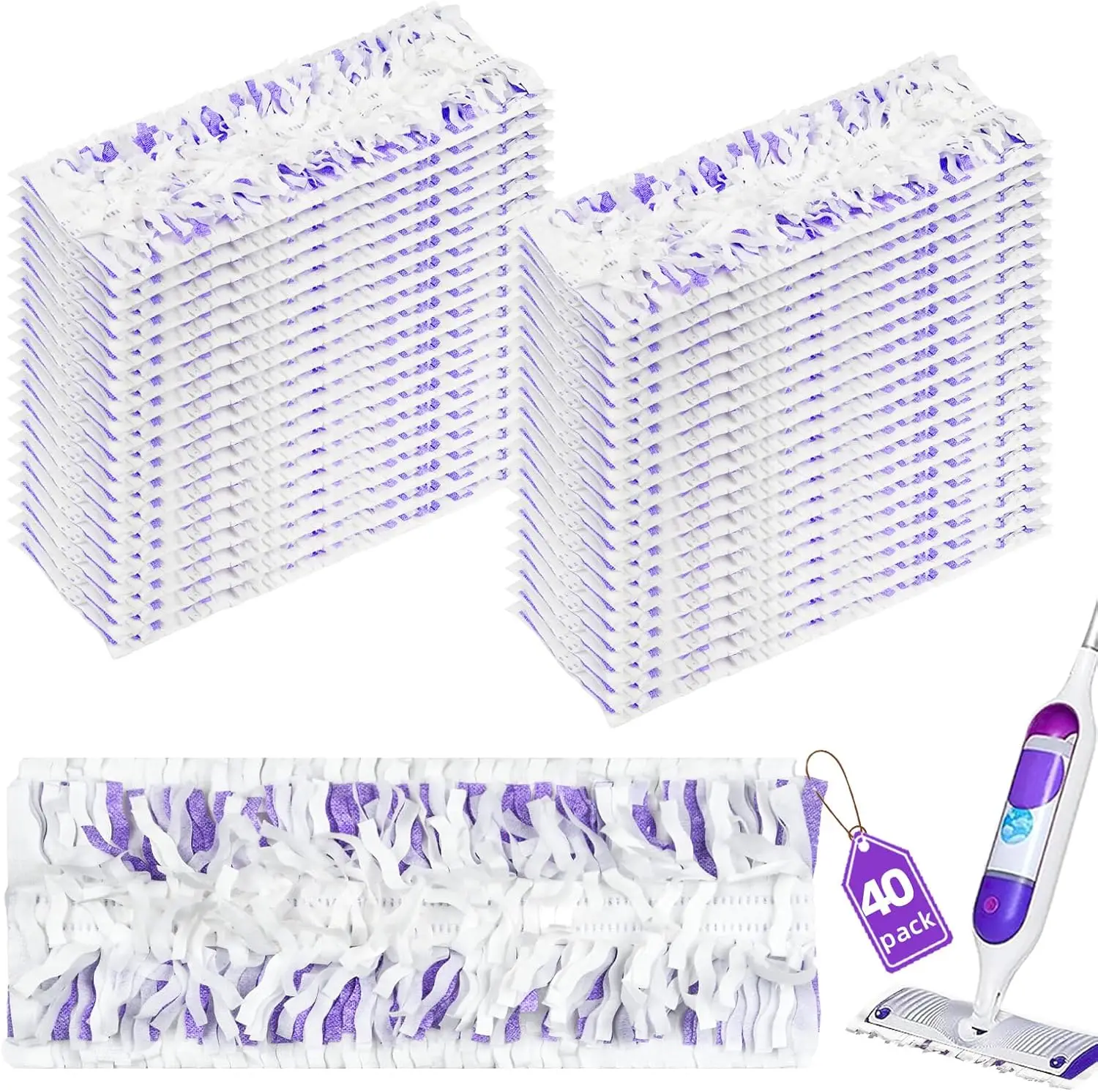 40 Count Disposable Power Mop™ Refills Compatible with ® Power Mop™, Powermop™ Pads for Multi-Surface Refills Pads for Floo
40 Count Disposable Power Mop™ Refills Compatible with ® Power Mop™, Powermop™ Pads for Multi-Surface Refills Pads for Floo