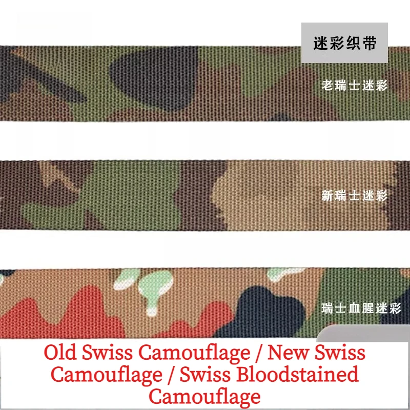 2.5cm Old & New Swiss Camo Webbing, 100% Polyester Tactical Strap for Vest, Backpack, MOLLE System, DIY Pouch & Outdoor Gear
2.5cm Old & New Swiss Camo Webbing, 100% Polyester Tactical Strap for Vest, Backpack, MOLLE System, DIY Pouch & Outdoor Gear