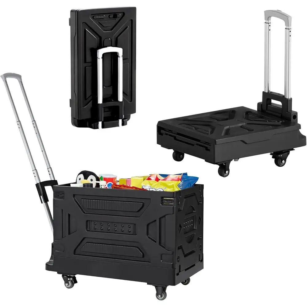 Collapsible Utility Cart with 4 Wheels, Lightweight Platform Truck Dolly, Perfect for Shopping, Camping, and Classrooms, Elegant
Collapsible Utility Cart with 4 Wheels, Lightweight Platform Truck Dolly, Perfect for Shopping, Camping, and Classrooms, Elegant
