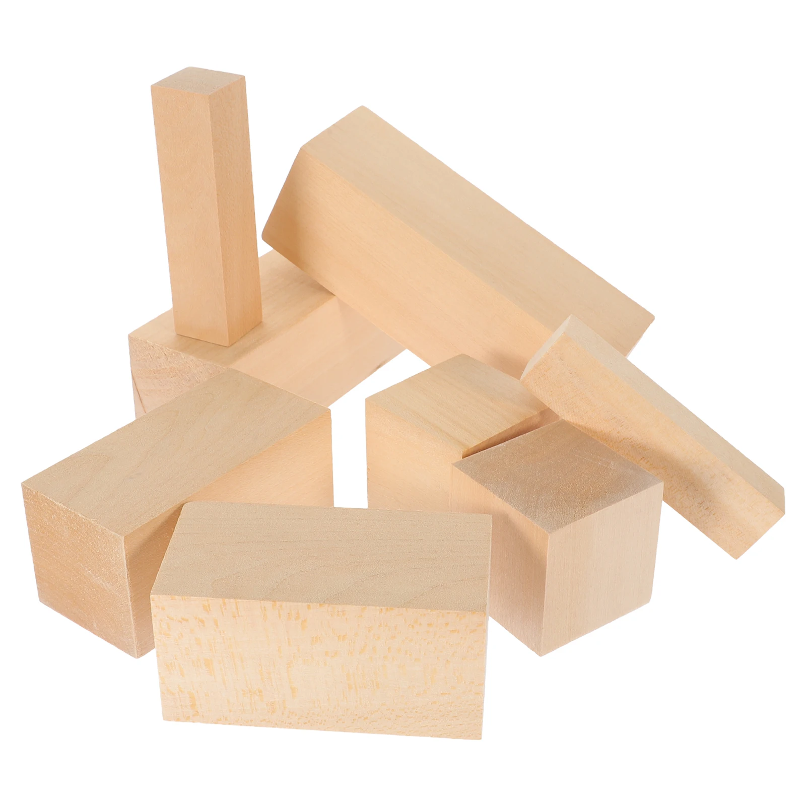 8 Pcs Carving Wood Blocks Unfinished DIY Craft Material 10x25x25mm 5x5x5cm 10x5x5cm 15x5x5cm Smooth Safe Kids Adult Whittling
8 Pcs Carving Wood Blocks Unfinished DIY Craft Material 10x25x25mm 5x5x5cm 10x5x5cm 15x5x5cm Smooth Safe Kids Adult Whittling