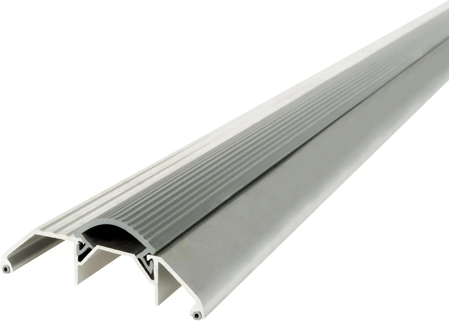 72-дюймовый сверхмощный алюминиевый виниловый порог для наружных дверей, уплотнения зазоров до 5/8 дюймов высотой
72-дюймовый сверхмощный алюминиевый виниловый порог для наружных дверей, уплотнения зазоров до 5/8 дюймов высотой