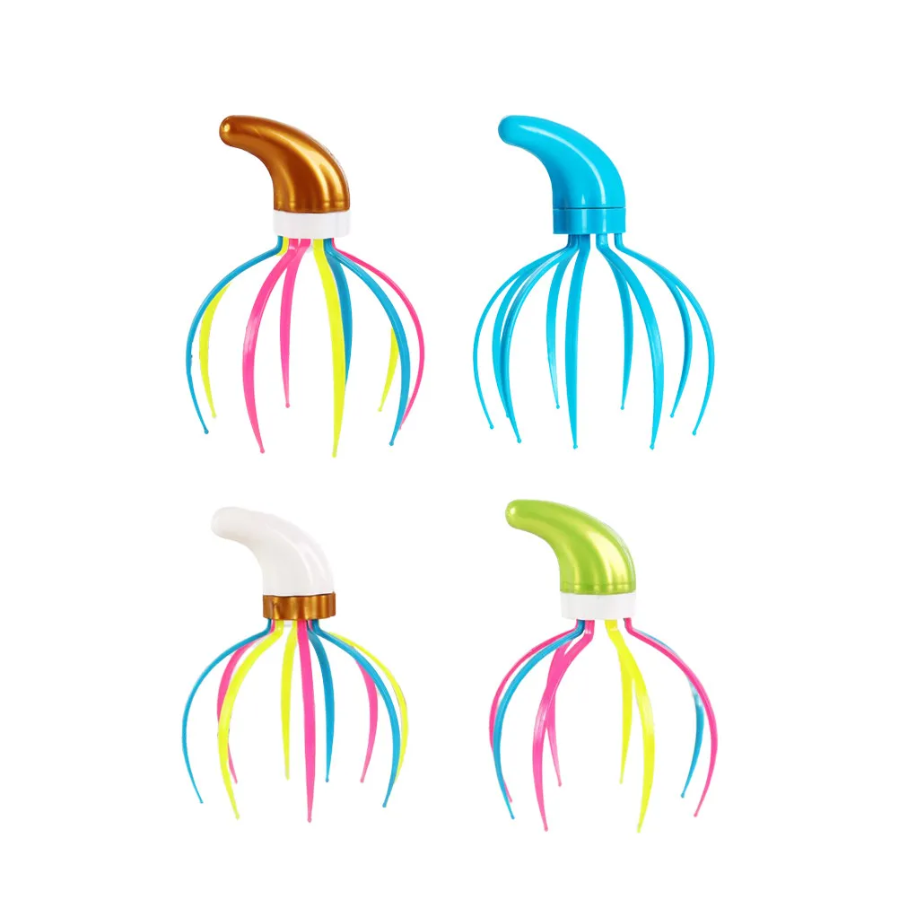 4Pcs Head Claw Massager Portable Scalp Massage Tool Handheld Head Massager for Body Blood Circulation Neck Shoulder Legs Fatigue
4Pcs Head Claw Massager Portable Scalp Massage Tool Handheld Head Massager for Body Blood Circulation Neck Shoulder Legs Fatigue