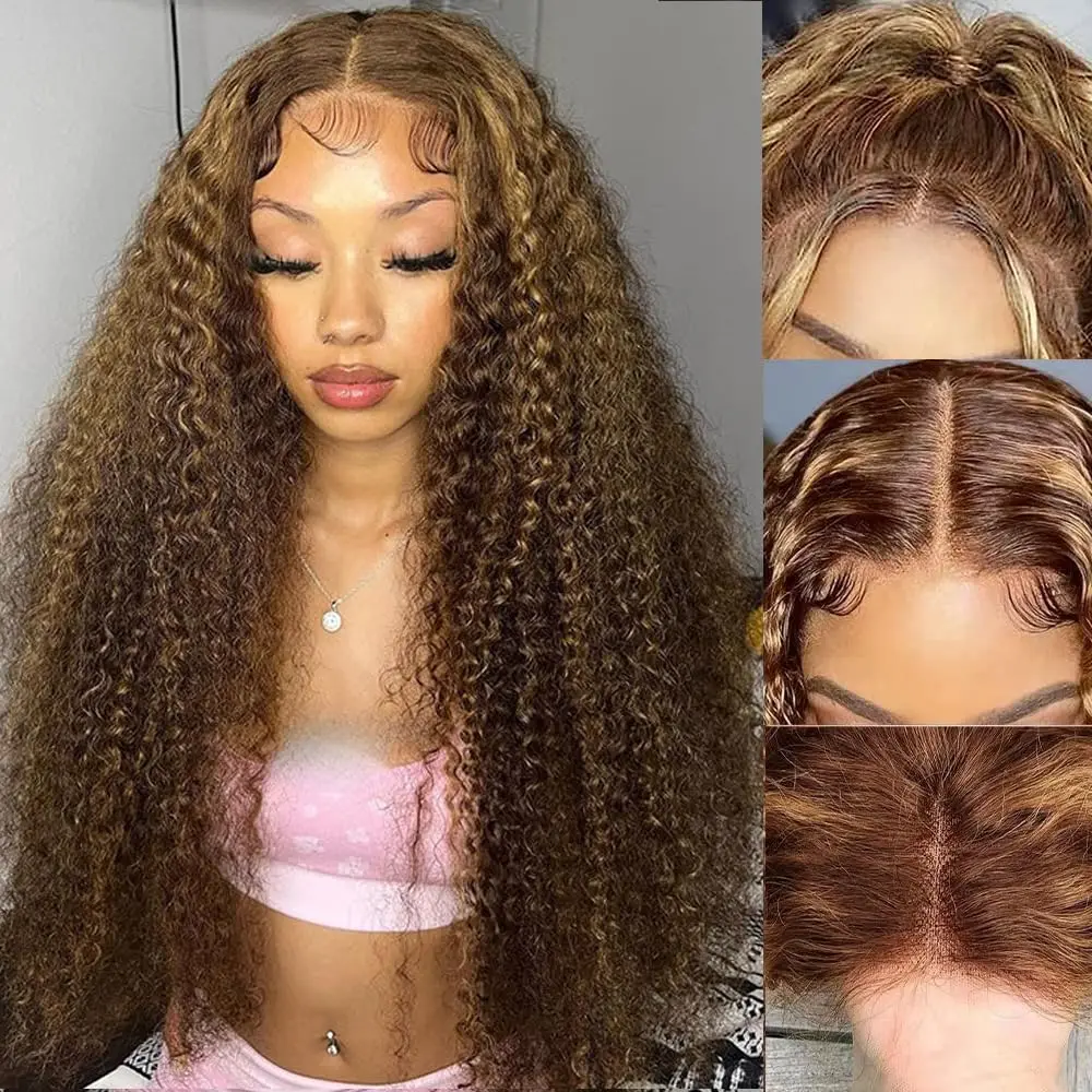 Highlight Ombre 13*4 HD Lace Front Wig Human Hair 200% Density Deep Wave Lace Front Wigs Human Hair Natural Hairline P4/27
Highlight Ombre 13*4 HD Lace Front Wig Human Hair 200% Density Deep Wave Lace Front Wigs Human Hair Natural Hairline P4/27