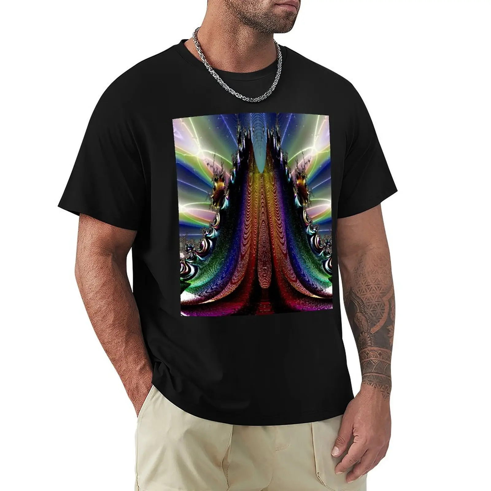 Fractal Volcano with Colorful Lava T-Shirt custom t shirt luxury t-shirt baggy shirts anime t shirt men
Fractal Volcano with Colorful Lava T-Shirt custom t shirt luxury t-shirt baggy shirts anime t shirt men