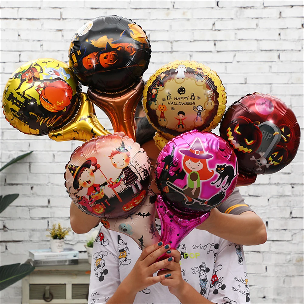 15pcs Halloween Inflatable Stick Spider Pumpkin Ghost Bat Halloween Decorations Kids Toy Indoor Outdoor Party Balloons
15pcs Halloween Inflatable Stick Spider Pumpkin Ghost Bat Halloween Decorations Kids Toy Indoor Outdoor Party Balloons