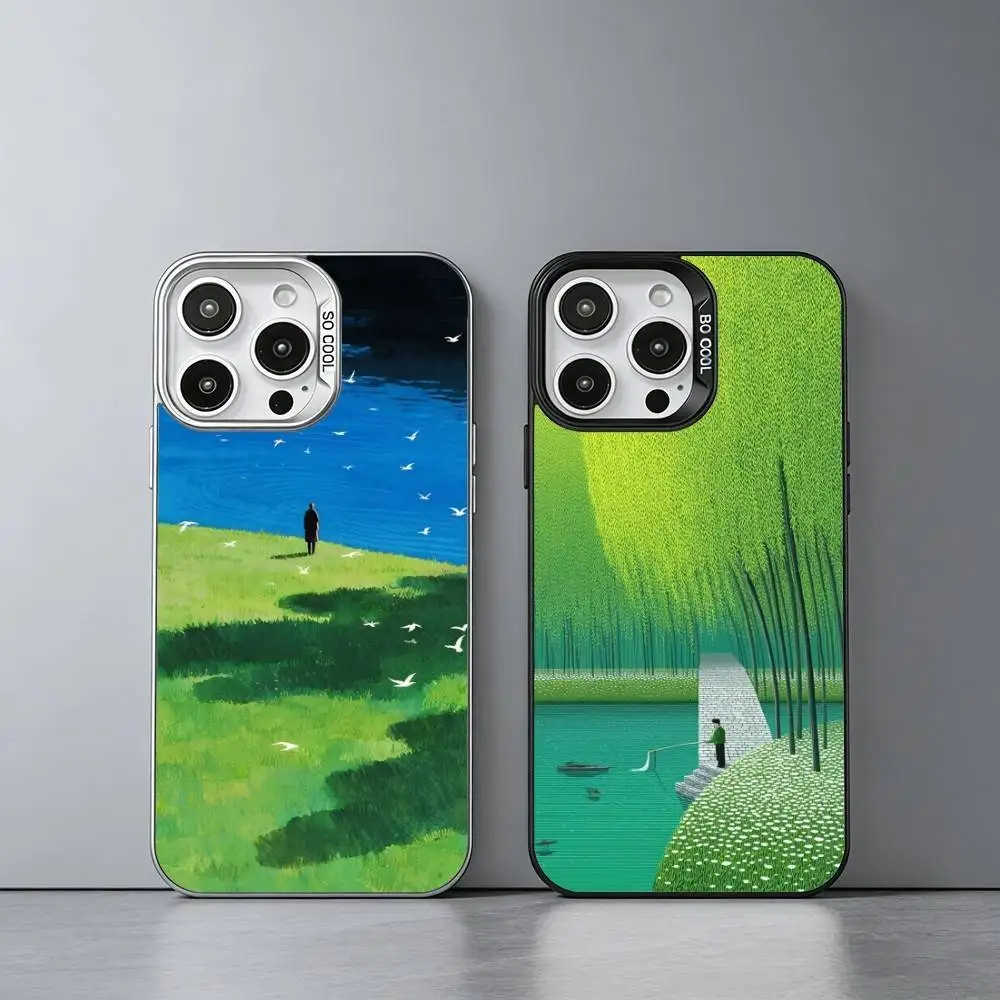H-Human And Natural Scenery Phone Case For iPhone 17,16,15,14,13,12,11 Plus,Pro Max,XS,Colored silver phone case
H-Human And Natural Scenery Phone Case For iPhone 17,16,15,14,13,12,11 Plus,Pro Max,XS,Colored silver phone case