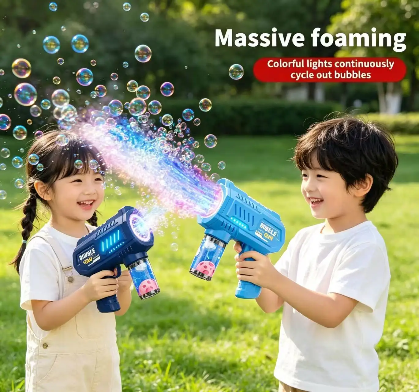 Children Electric Bubble Gun Rocket Soap Automatic Bubble Machine Bubbles Gun Kids Summer Outdoor Bubble Blowing Toys
Children Electric Bubble Gun Rocket Soap Automatic Bubble Machine Bubbles Gun Kids Summer Outdoor Bubble Blowing Toys