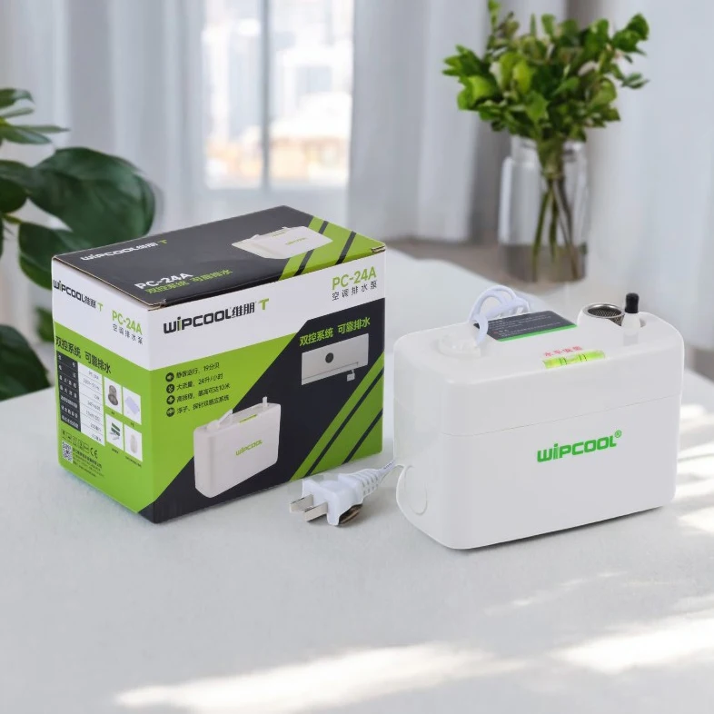 Air conditioning drainage pump PC-24A automatic air conditioning drainage device
Air conditioning drainage pump PC-24A automatic air conditioning drainage device
