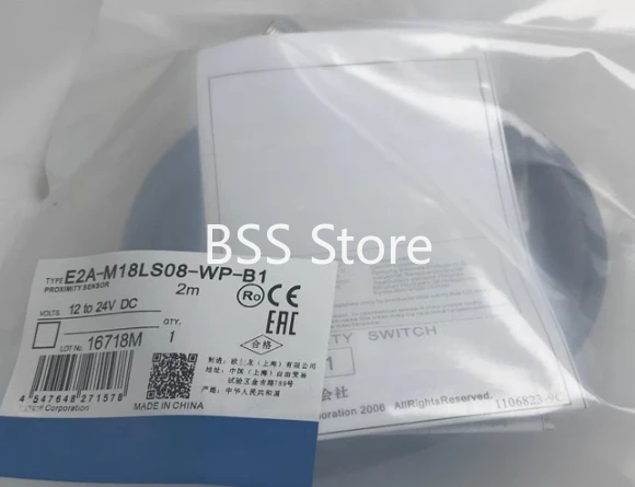 E2A-M18LS08-WP-B1 E2A-M18LS08-WP-B2 E2A-M18LS08-WP-C1 E2A-M18LS08-WP-C2 Proximity Switch Sensor
E2A-M18LS08-WP-B1 E2A-M18LS08-WP-B2 E2A-M18LS08-WP-C1 E2A-M18LS08-WP-C2 Proximity Switch Sensor