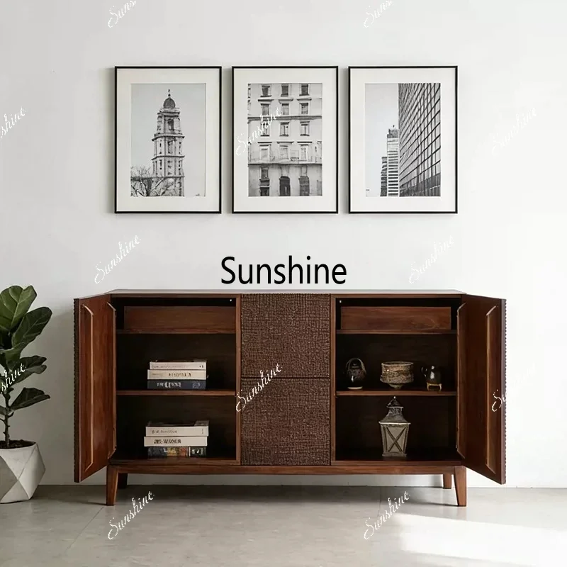 Living room against the wall, high-end dining side cabinet, light luxury solid wood high-end storage cabinetTJ
Living room against the wall, high-end dining side cabinet, light luxury solid wood high-end storage cabinetTJ